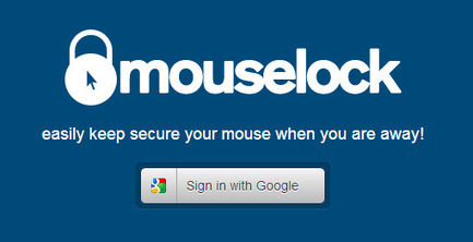 Página web de Mouselock