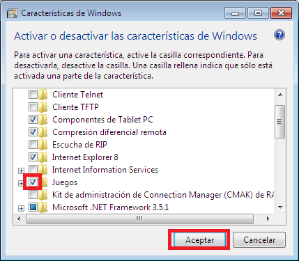 Activar La Funcion De Juegos En Windows 7 Culturacion