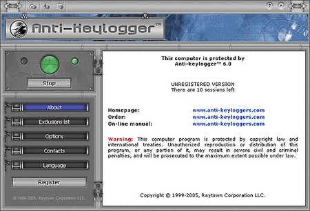 Software anti Keylogger