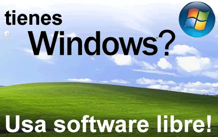 Software Libre para Windows