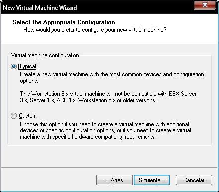 Configurando máquina virtual