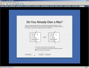 Configurando parametros de Mac OS