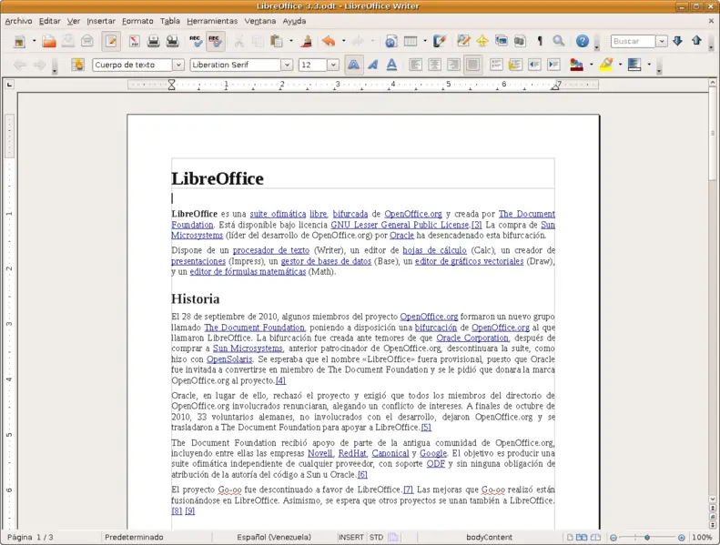 Libre Office