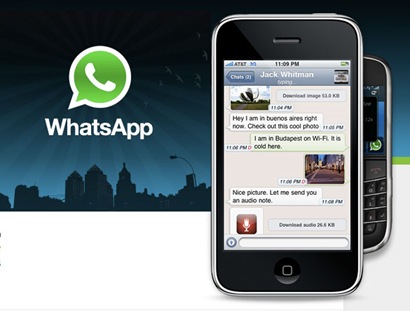 Instalando WhatsApp en un celular