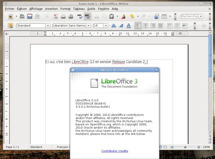 Abrir documento Word con LibreOffice.