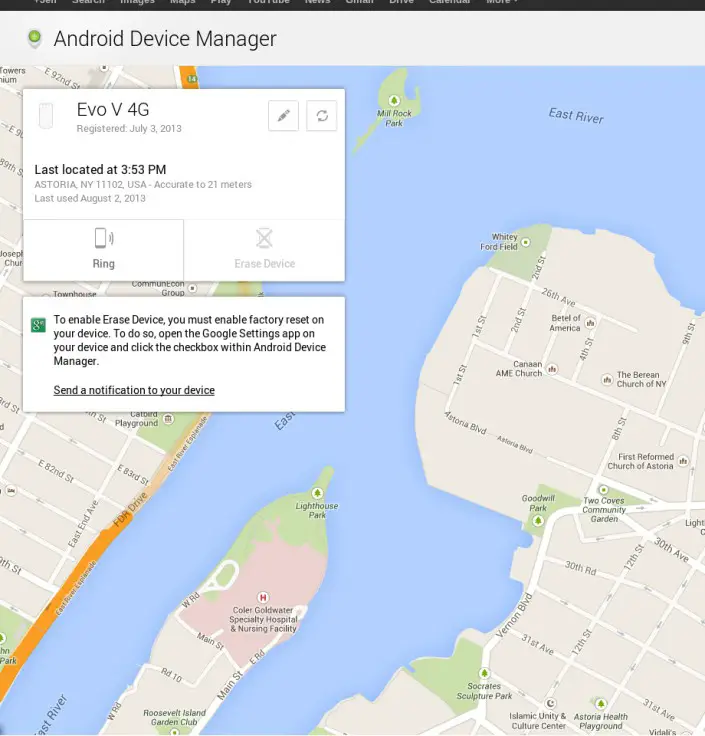 Cómo encontrar tu teléfono Android perdido o robado.