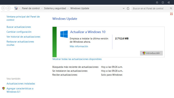 Windows 10 listo para descargar.