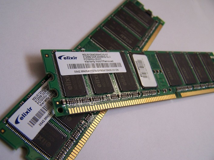 memoria RAM para computadoras.