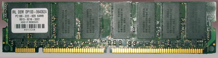 Memoria SDRAM.
