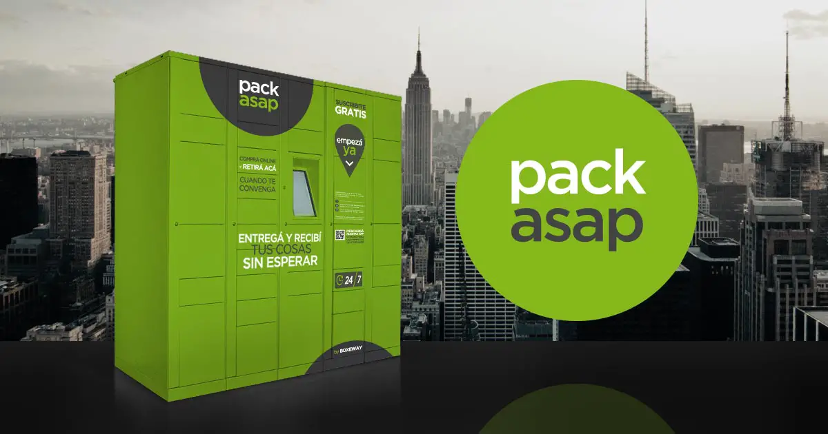 Packasap un novedoso sistema de envios para comercio electronico.