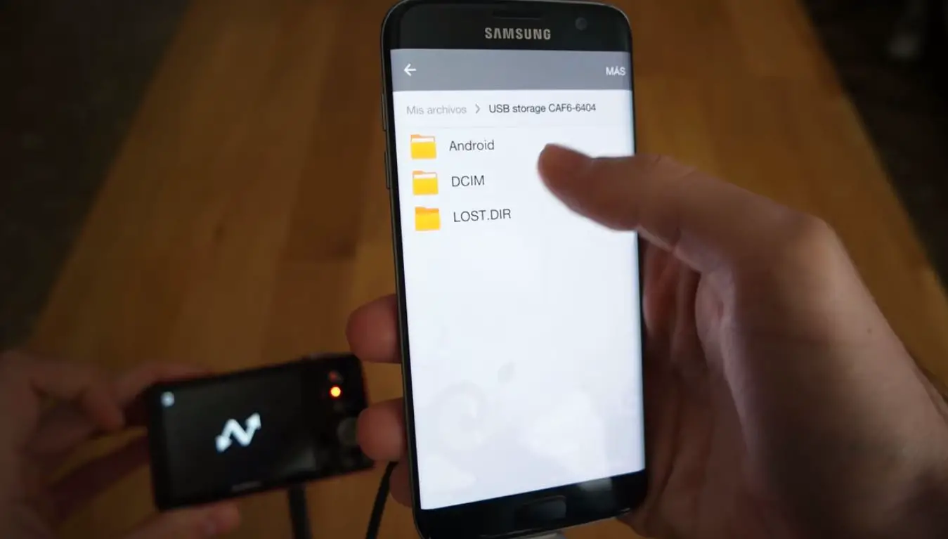 Conectar cámara a Android con OTG