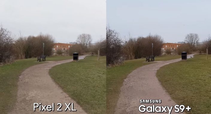 Cámara Pixel 2 vs Galaxy S9